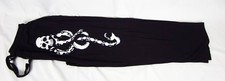 Mens Womens NEW Harry Potter Death Eater Black Pajama Lounge Sleep Pants