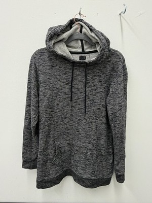 Volcom Men's Medium Gray Heather Pullover Hoodie Sweatshirt Skate Surf