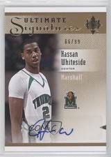 2010-11 Ultimate Collection Signatures 66/99 Hassan Whiteside #S-HW Auto 2d9
