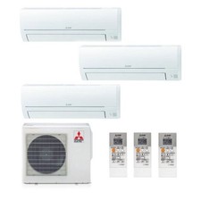 CONDIZIONATORE MITSUBISHI SMART MSZ-HR TRIAL SPLIT 9000+9000+9000 INVERTER R32