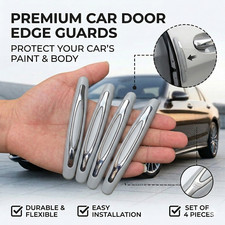 4pcsgray Car Door Edge Guard Strip Anti Scratch Protector Universal Accessoriesa 4pcsgray Car Door Edge Guard Strip Anti Scratch Protector Universal Accessoriesa