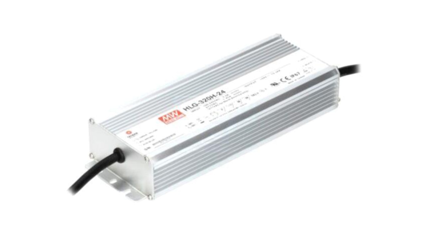 Switching Power Supply, LED, 320W, 24VDC, 13.34A HLG-320H-24