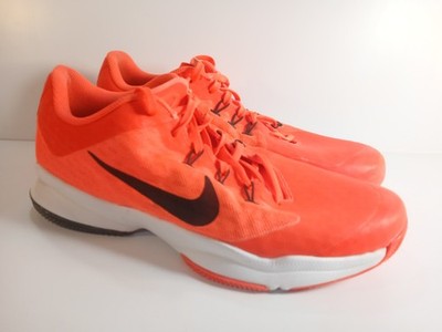 Nike Air Zoom Ultra Neon Orange Men's Size 10 Tennis Shoe Sneakers