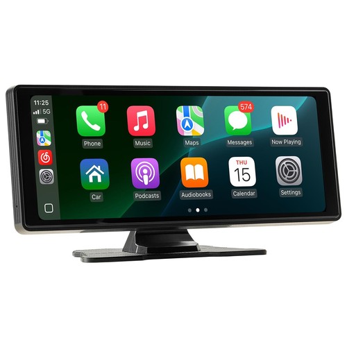 Radio Estéreo Coche CarPlay Pantalla Táctil 254 mm Apple Android Auto Bluetooth - Imagen 9 de 12