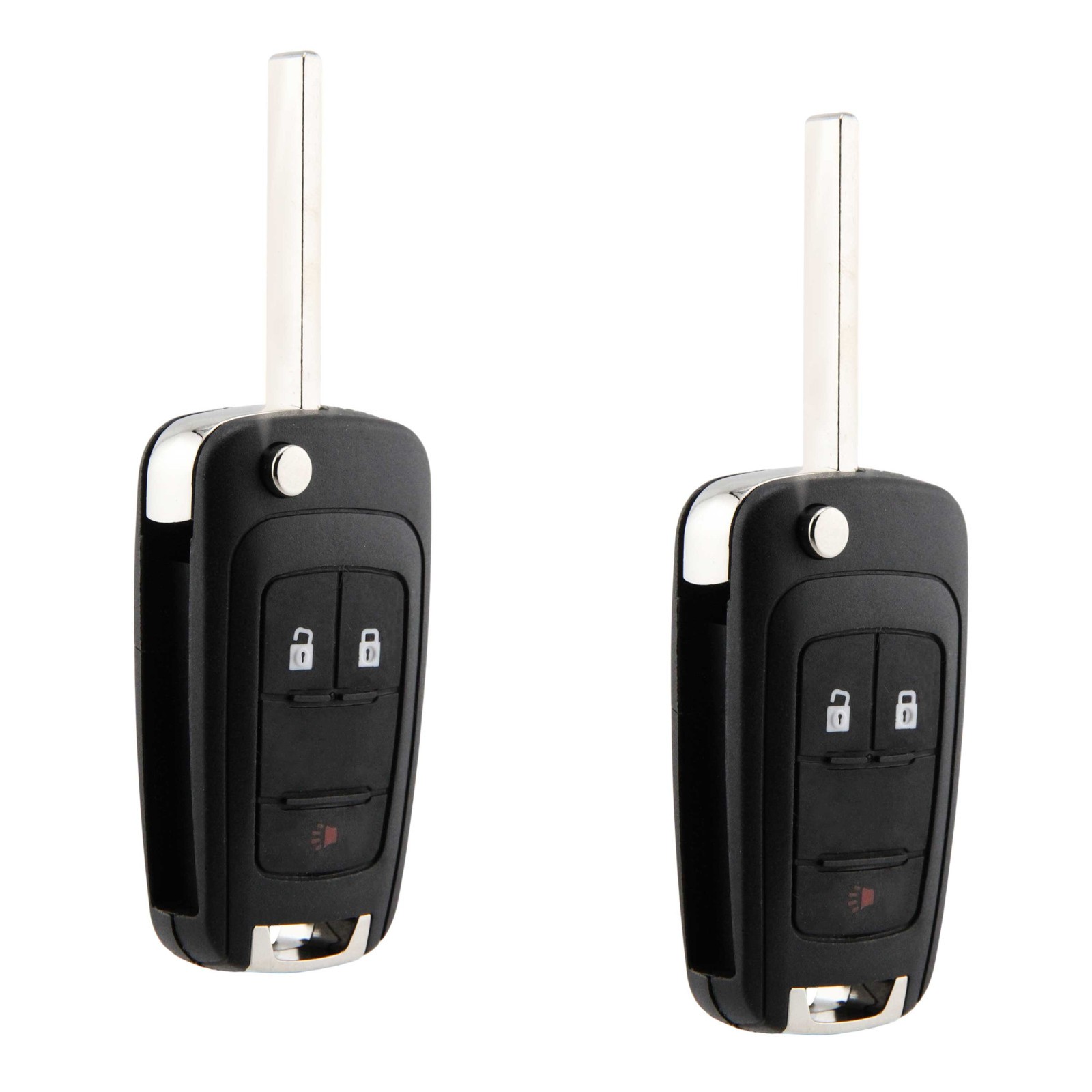 2 For 2010-2023 Buick Chevrolet GMC 3b Remote Fob Flip Key OHT01060512 PEPS 3B
