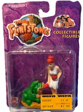 Mattel 1993 The Flintstones Collectible Figure Wilma Feeding The Pigasaurus (B94
