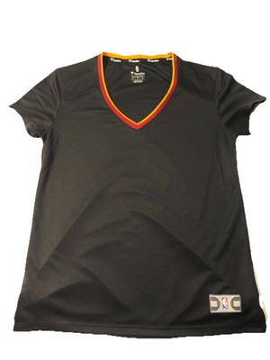 NBA Fast Break Womens Fanatics  V Neck Jersey Black Size Medium NWOT
