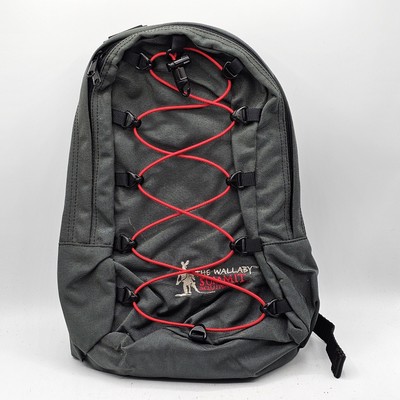The Wallaby Summit Equipment 15'' Lightweight Hiking/Climbing Backpack Green/Red