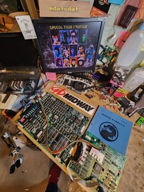 MORTAL KOMBAT 2  PCB JAMMA ARCADE BOARD SET REVISION 9.1 WORKING!!!! MIDWAY 