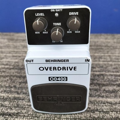 BEHRINGER OD400	[Unit only, with scratches] Effect Pedal from Japan