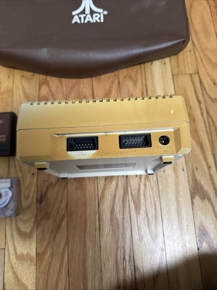 Vtg ATARI 800XL Computer System & 1010 Program Recorder Power AV Cover ...
