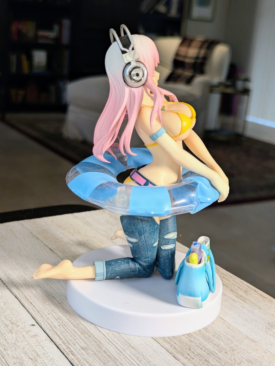 Super Sonico Figure Life Seikatsu Micchaku Shuzai Summer Memories