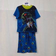 Star Wars 2 Piece Boys Size 6 Pajamas Blue