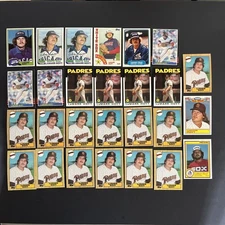 LaMarr Hoyt Lot Of 27- White Sox, Padres-1983 CY YOUNG Winner (SDP4) 1981 RC
