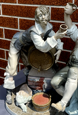 Lladro #4956 Happy Tavern Drinkers” | eBay