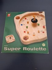 Super Roulette Entov Holz Geschicklichkeitsspiel Kreisel Familie Kinder
