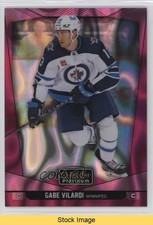 2024-25 O-Pee-Chee Platinum Pink Magma Gabe Vilardi #133 READ a2p