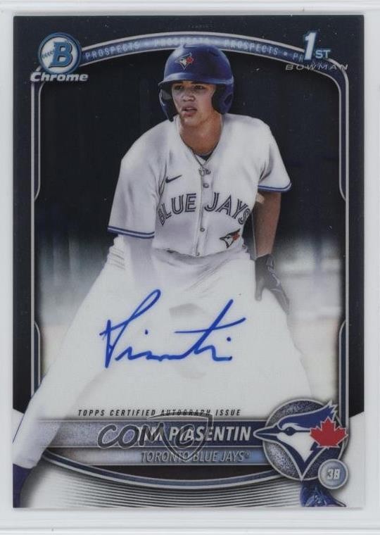 2025 Bowman Draft Chrome Prospect Auto Tim Piasentin #CPA-TP Auto 0ou7