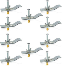 Undermount Sink Clips,Sink Brackets,Kitchen and Bathroom Sink Supports Kits 10 P