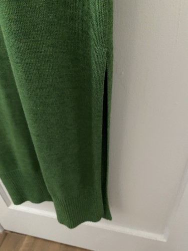 Staud Crown polo collar knitted Dress Emerald Green Size S - Picture 3 of 5