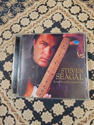 STEVEN SEAGAL Songs From The Crystal Cave CD (c) 2004 Import NEAR MINT CONDITION
