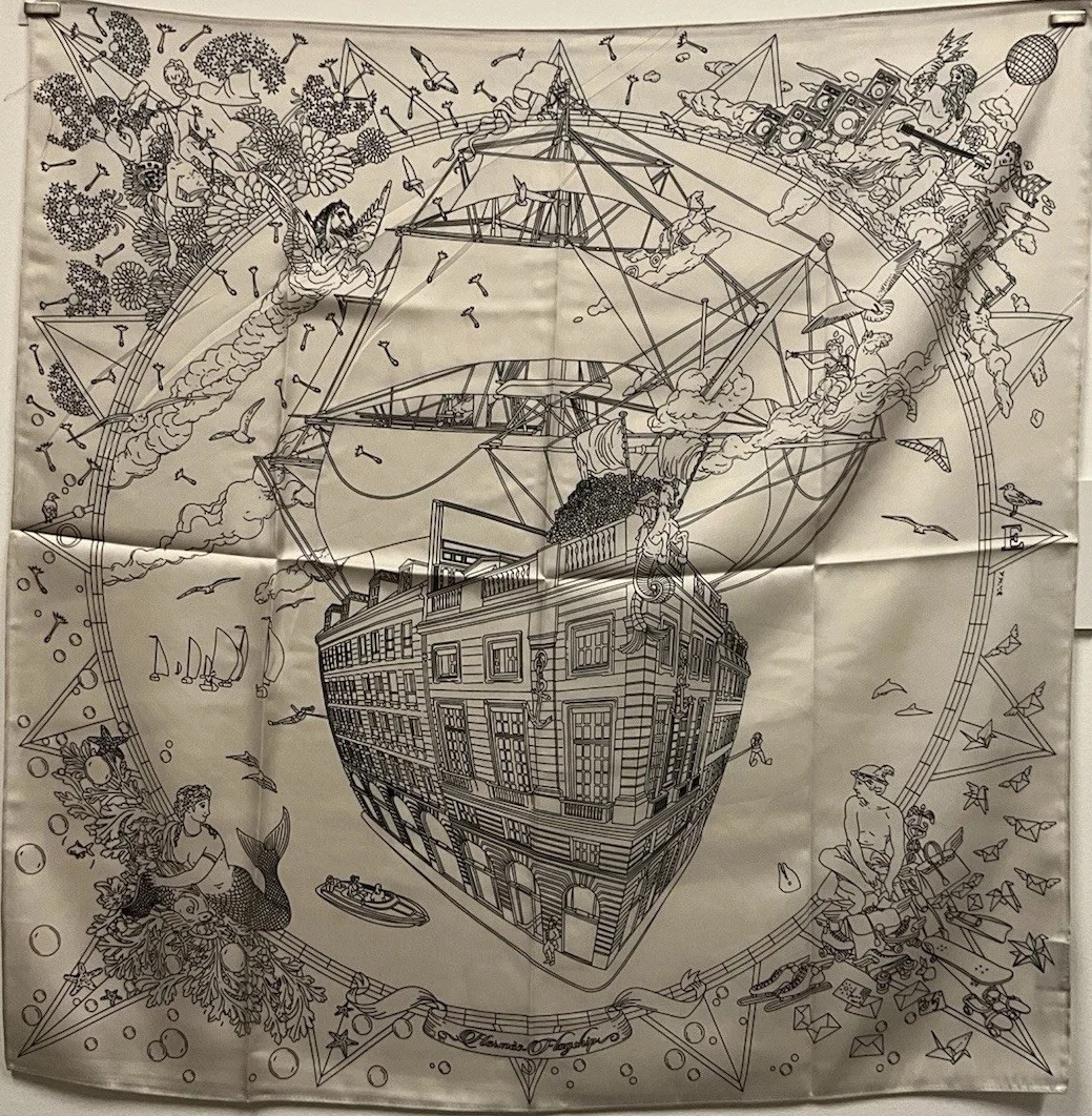 Designer Style, Elegant 90cm, 35inch Square Printed Head Neck Scarf Men Woman
Opens in a new window 