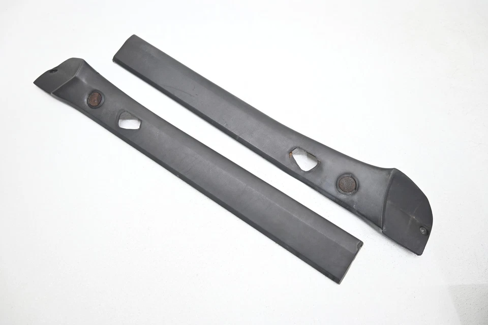 ⭐ 83-87 Bmw E24 Serie 6 Frontal Derecha Izquierda Puerta Superior Forro Tarjeta Panel de Ajuste Fabricante Original Foto 2 de 4