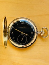 2A703 Antico orologio da tasca IWC oro massiccio 14k full hunter