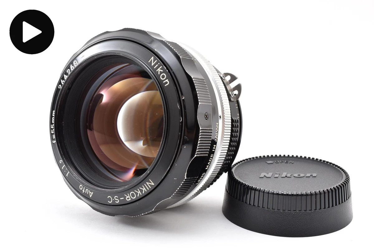 Nikon NIKKOR f/1.2 Camera Lenses 55mm Focal for sale | eBay