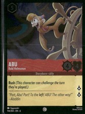 Disney Lorcana #114/204 Abu BOLD HELMSMAN