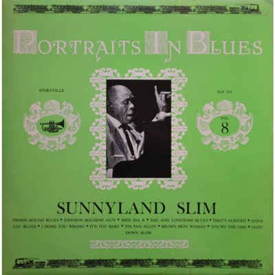 Sunnyland Slim - Portraits In Blues Vol. 8 (Vinyl LP - 1964 - UK - Original)