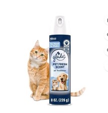 Glade Air Freshener Room Spray, Pet Fresh Scent , 8 Oz.