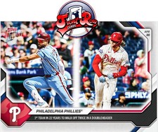 Philadelphia Phillies 2026 MLB TOPPS NOW 146 Walkoff Double Header Presale