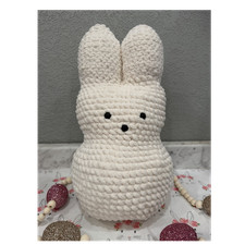 Handmade Crochet Bunny Plush Stuffed Animal, Small 6-14 in, Ages 3-7 2025