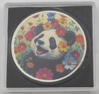 Hayleybug 1 oz Panda Flowers Colorized Silver Art Round Mintage 11/15 -Item# 169