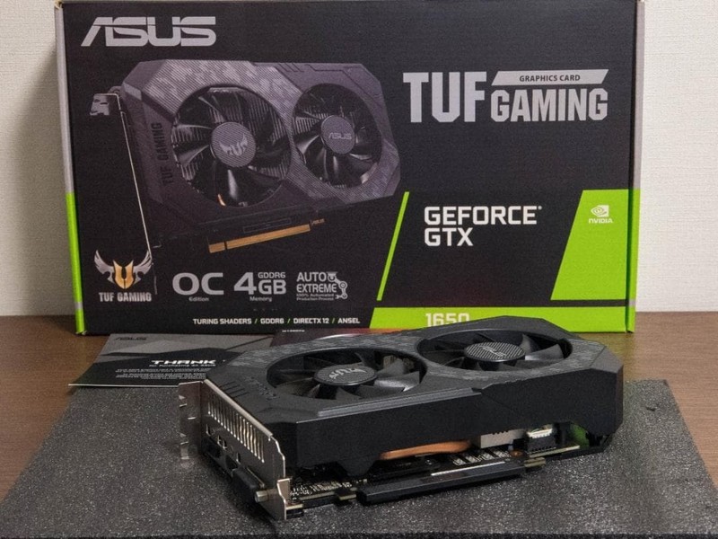 ASUS TUF Gaming GeForce GTX 1650 OC Edition 4GB GDDR6