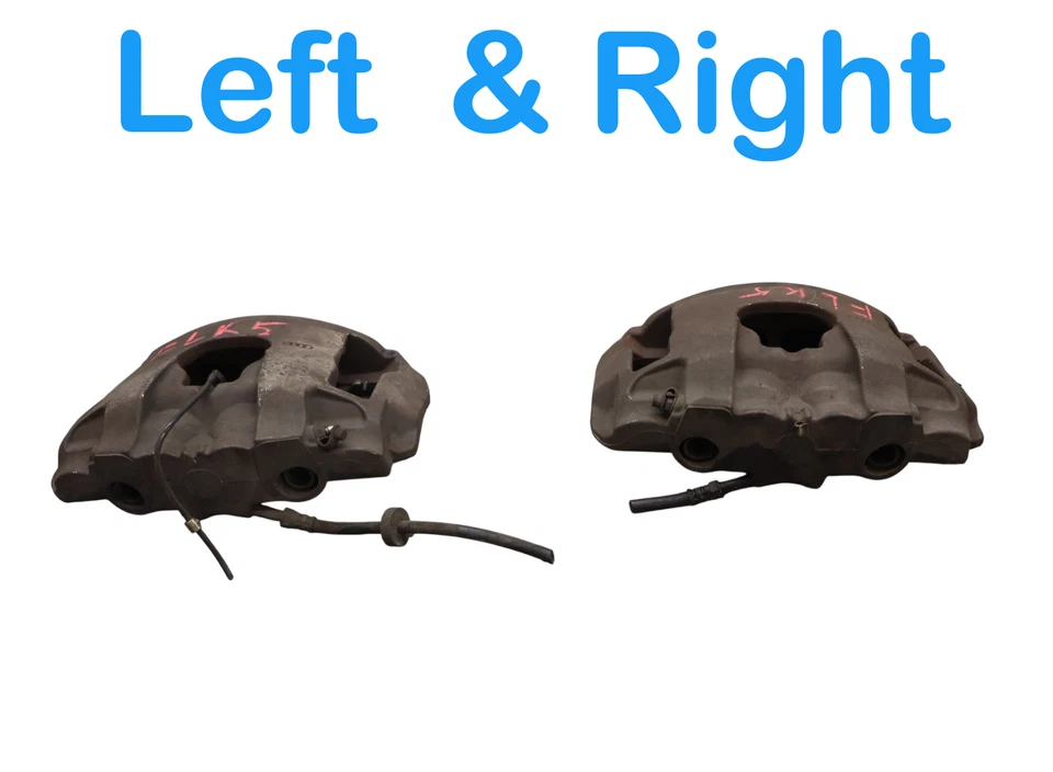 Juego de 2 pinzas de freno delanteras izquierda y derecha OEM AUDI A7 A6 QUATTRO 12-18 Foto 3 de 4