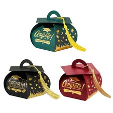 Classical Graduation Hat Shape Memory Box Perfect For Storing Certificates And