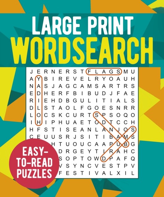 Large Print Wordsearch by Eric Saunders (Paperback Book)