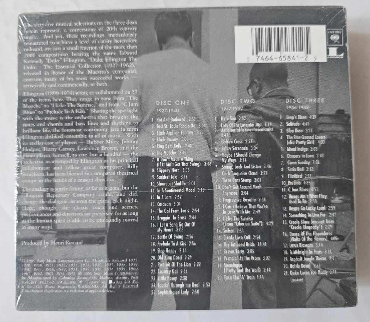 Duke Ellington The Duke The Essential Collection 1927-1962 (3 CD