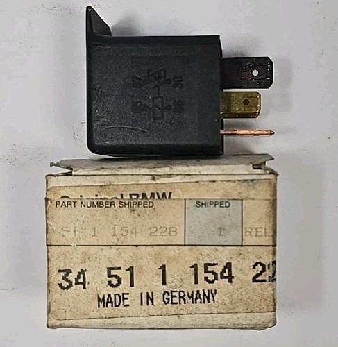 BMW ABS Relay Part #34 51 1 154 228 **Read Description!**