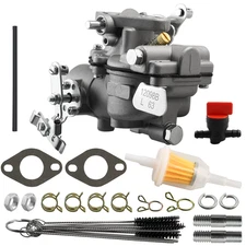 Carburetor 12098 For Gas Engine Wisconsin L63s1 (vh4d) 2-1/4" Mount 1957-1976