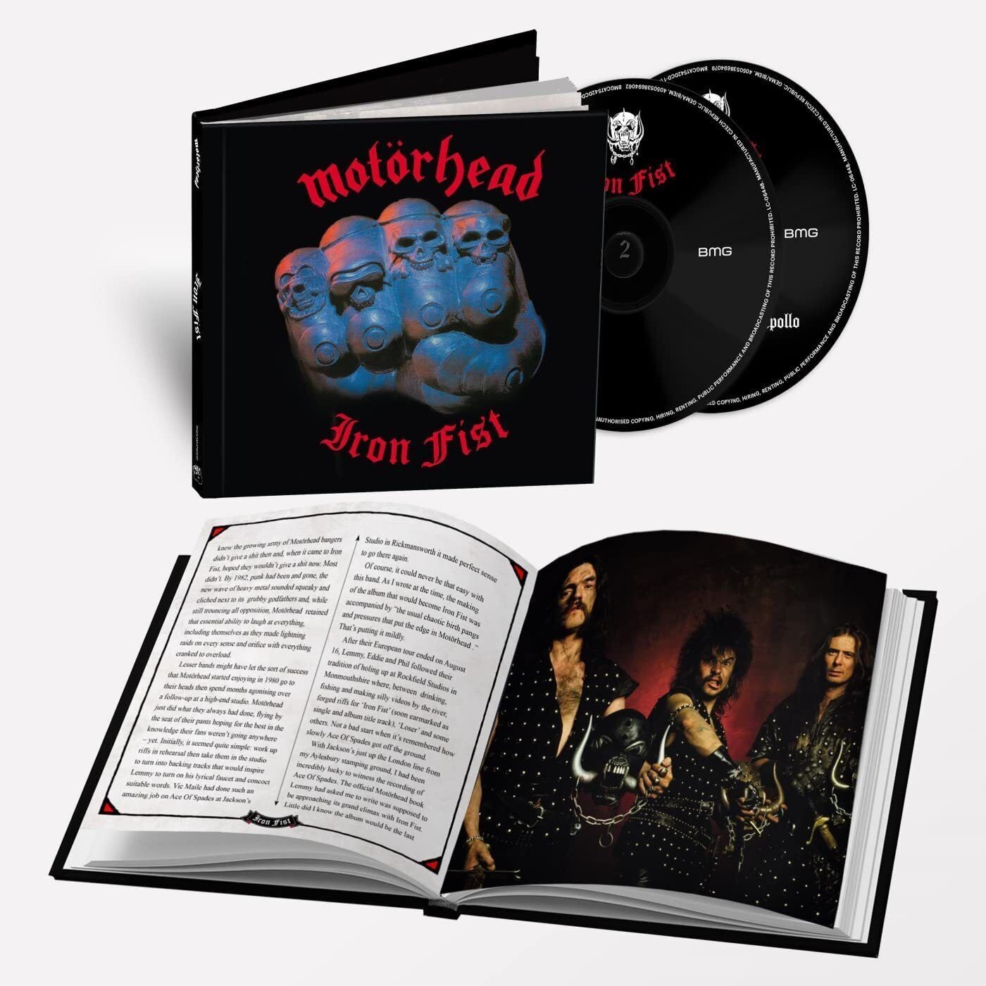Motörhead - Iron Fist (BMG) 2CD Album