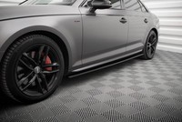 Maxton Design Seitenschweller Ansatz (Paar) Passend FüR Audi S4 / A4 S-Line / A4