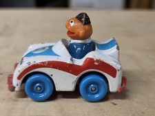 Vintage 1983 Playskool Sesame Street Ernie Diecast Race Car