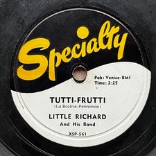 Little Richard 78 Tutti Frutti / Just A Lonely Guy SPECIALTY 561 8016 R&B rocker