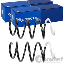 2X SACHS FAHRWERKSFEDERN VORNE PASSEND FÜR RENAULT GRAND MEGANE SCÉNIC
