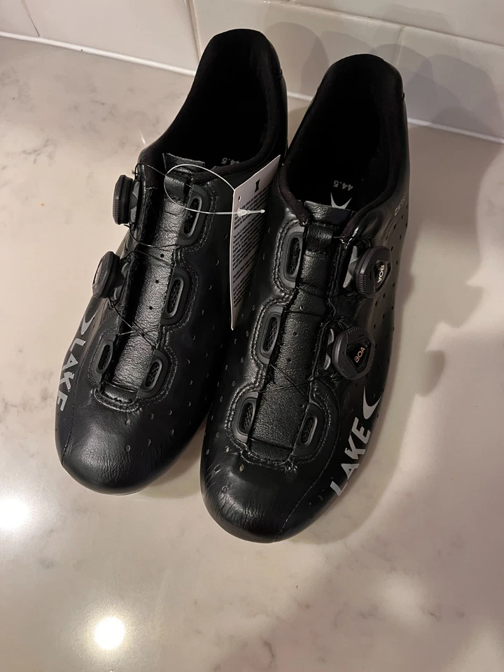 ZAPATOS DE CICLISMO LAKE CX332 NEGROS 44.5 NUEVOS SIN CAJA Foto 3 de 4