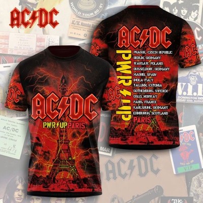 ACDC Loud Legacy 3D Rock Style Tee