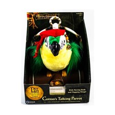 Zizzle Action Figure Dead Man's Chest - Cotton's Talking Parrot New